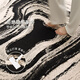 Japanese imprintless carpet living room special-shaped light luxury 2025 new style free carefree irregular sofa coffee table floor mat bedroom Wenwan-11972 140cm*200cm Suitable for small sofas for 2-3 people