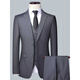 SEVEN 7 Seven brand men's suit spring and autumn business casual men's professional decoration body style fashionable two-piece solid color navy (suit + pants) S 165-(recommended 85-100Jin Jin equals 0.5 kg)