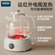 OIDIRE (Odd) all-glass health kettle, flower tea kettle, glue-free tea kettle, tea boiler, office constant temperature health kettle, kettle, electric kettle, stew, intelligent heat preservation, 1L ODI-HC03 flower tea health kettle with filter