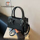 Tangku exquisite niche bowling bow new fashionable versatile shell high-quality handheld crossbody bag high-value pink