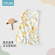 
Youqi children's vest shorts summer thin baby boy two-piece set A-type sleeveless boy sleeveless vest open-stage shorts