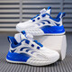 Anta Kids Children's Sports Sports Botón de rotación Botón de primavera y verano Nuevos zapatos pequeños White Mesh Mesh Aprendible Running Shops LS9903 White 28