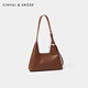 
CinvaiKrose official website shoulder bag women's bag 2025 new tote bag commuting armpit bag birthday Chinese Valentine's Day gift CK women's bag - milky white with brown [send your girlfriend to heart]