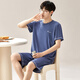 
Yalu Modal men's pajamas suit summer shorts shorts thin summer ice silk feel loose casual large size home G[6623] Modal shorts-cool and breathable L [recommended 100-120 Jin[Jin equals 0.5 kg]]