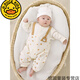 G.Duckkids Baby Onesie Frühlings- und Herbst-Baumwollkonnern Baby Harem Langarmed Crawling Clothes für kleine Kindersäcke Neugeborene Kleidung 13583 [Empfohlen Innenräume 20-27] 73 cm 73 (Empfohlen Juni bis 14.-17. September Jin [Jin gleich 0,5 kg]))