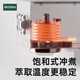 柏翠（petrus）PE3888直白咖啡机双锅炉意式家用全半自动小型一体奶泡 白色 白色+磨豆机