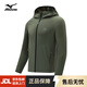 Mizuno (MIZUNO) outdoor skin clothing for men breathable hiking fishing sun protection clothing jacket for men military green 3XL