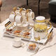 Pupan Light Luxury Kettle Tea Cup Cup Sala de estar en casa Botida de agua Copa de agua Juego de agua Copa Copa Move nueva Casa de regalo de agua de lujo Copa de agua de gas