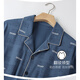 
Yalu Middle-aged and Elderly Men's Pajamas Pure Cotton Short Sleeve Long Trousers Spring and Summer Middle-aged Home Suit Summer Thin Set LMSJ9214 3XL (170-190Jin[Jin equals 0.5 kg])