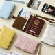 WCZ Deutschlands High-End-Pass All-in-One-Karten-Beutel-ID-Aufbewahrungsbeutel Tragbarer Reise-ID-Kartenschutzkartenabdeckung Millennium Future Silver-Pass Bag