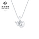 Caibai Jewelry Platinum Pendant Pt950 Platinum Fashion Mirror Little Fat Gourd Chinese Style Gourd Pendant Price BJ Platinum Pendant About 3.26g