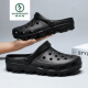 Marca de pájaros carpinteros Primavera y verano de alta gama 2025 Nuevas zapatillas de gran tamaño, sandalias de punta, cordones, zapatos de jardín de gran tamaño, DYH9859 White 47