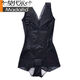 
Modal thin tight body shaping underwear genuine postpartum belly-tightening waist lifting hip-shaping body-shaping one-piece body-reducing women's belly-reducing black crotch-breasted XL Recommended weight 116-130Jin [Jin equals 0.5 kg]