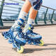 Decathlon children's adjustable safety and comfort roller skates space travel style 4663370