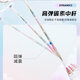 Witzer Zeuge Badminton Racket 691 Single Shot Double Shot Ultralight Carbon Fibre Training Wettbewerb Tragen Sie weiße Linien Laser Black Ya691 One Pack Pull Line 23 Pfund Neuling