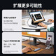 Green Network (UGREEN) Type-C Docking Dock Gigabit Wired Network Card Network Port to HDMI Adapter USB Splitter Universal Apple Computer 10-in-1 [HDMI+VGA+Network Card+Audio]15601