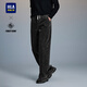 Heilan House (HLA) straight jeans show same style POWER YOUNG series pants for men, black cow transition color (dark) 5K M 170/80A recommended 121~134Jin Jin equals 0.5 kg