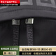 Versace (Versace) La Greca Logo Logo Reißverschluss Verschluss Nylon School Bag Rucksack Rucksack Paare gleiche Basispakete (Bag + Staubbeutel)