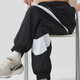 Nike (Nike) Frauensportanzug 2025 SOMMER SOMMER SINAL LADE FODE MODE Casual Kurzärmelte T-Shirt Lose gewebte Hosen 2-teilige Set DV7885-699+HM8977-010 S