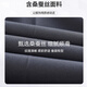 
ROMON (ROMON) mulberry silk casual trousers for men in summer new high-waist loose middle-aged and elderly daddy suit pants long trousers for men 9856 blue [summer thin] 31 waist circumference [two feet four]