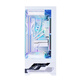 Wanjia Millennium AXT digital display version white gaming computer desktop case supports 360 water-cooled ATX motherboard digital display 270 sea view room