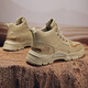 YusHang Zhenpin Herrenschuhe lässige Schuhe Sommer atmungsaktiven Wanderschuhen Outdoor Wanderschuhe Casual Martin Boots Trendy Vielseitige Schuhe Arbeitstil Herrenschuhe [J05 Khaki-42]