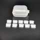 MPPMCK charging port dustproof plug universal TypeC mobile phone charging port protective cover x80x90x60s17s12 individual charging plugs 10 pieces transparent white + storage box T