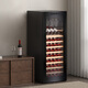 Vinocave wine cabinet constant temperature wine cabinet compressor refrigerator moisturizing home living room fresh wine refrigeration office storage display cabinet beverage box ice bar ultra-thin single temperature model - CWC-200A - 85 bottles red wine cabinet