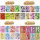 DCOUD RHYTHM BOX Stickers Girl Dress-up Sticker DIY Kinder handgefertigt kreative Aufkleber Spielzeug 4 großartige Modelle ABCD-Aufkleber 32 Bilder