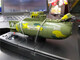 Sinus nexus six-way wireless remote control Hailang submarine model nuclear submarine miniature electric boat toy fish tank blue remote control nuclear submarine 586 official standard configuration