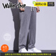 Walker Shop高端男士牛仔裤夏季薄款休闲裤男直筒宽松阔腿牛仔裤子男 1048黑色 XL 【135-155斤】