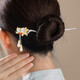 Enchanting cat hairpin headwear for women high-end 2025 antique style hairpin tassel step shake ladies birthday gift girls niche high-end