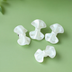 ins simple super fairy temperament bow hair clip gentle sweet girl heart bangs clip side clip Japanese and Korean headdress Pearl white bow hair clip 6 pieces