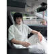 
Shelley Jones gray Henry neck front shoulder short-sleeved polo shirt men's summer American retro high street T-shirt heavy spliced ​​half-sleeved light gray XL [Recommended 120-140Jin [Jin equals 0.5 kg]]