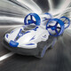 
BREAZA three-in-one drone remote control vehicle toy remote control submarine remote control aircraft children's water and land V24 three-in-one blue
