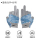 Amadeus Degora Fly Knock Fishing Gloves Anti-cut, Anti-thorn, Anti-slip, Waterproof Special Sunscreen Men's Professional Half Finger Sea Rock Fishing Blue L (Left) Exposed Three Fingers XL