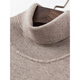 NOSSKISS printemps, automne et hiver Couleur de col roulé à col roulé Men de cardigan 100 pull pur de style coréen à la mode intérieure en tricot de base Black 2xl 185 (adapté à 165-180jin [Jin est égal à 0,5 kg]
