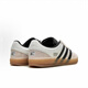 Adidas Bad Bunny x originals GAZELLE indoor versatile comfortable low top shoes men and women white and black IF9735 white and black 44 (270mm)