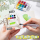Kakaman Children's Toys Girls Birthday Cadeaux pour filles 6-10 ans Élèves d'école primaire 7-12 ans 8-14 ans filles comme [15 Color Pigment Box] + 24 Color Pigment + Painting Book