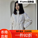 北面（The North Face）25春夏新款TheNorthFace户外女士休闲防水单层冲锋衣外套8DFA jk3宇宙黑入会更优惠 S 均码