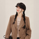 Popeye Woolen Octagonal Hat Women's Spring and Autumn Trend Korean Version British Retro Painter Internet Celebrity Beret Showing Face Small Literary Newsboy Hat