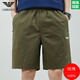 Falamone Armanichi Armania Summer informal de cinco cortes de cinco cortes Jóvenes para hombres puros algodón puro Pantalones de playa delgados 9215-Dark Blue XL Adecuado para 130-150Jin [Jin equivale a 0.5 kg]