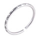 Caox Ancient Method Sild Silver 999 STERLING Silver Bracelet Femme's Palace Bracelet Xiangyun Birthday Retro Style Bracelet Silver Bijoux 32G Modèle d'ouverture 693