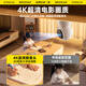 Manling [Quad camera ultra-clear] Camera home monitor 360 degrees without dead angles with night vision tracking mobile phone remote wifi indoor care two-way dialogue 4g lifetime traffic free WiFi [upgrade model] 4K ultra-clear dual camera + 0 delay dual chip [no installation] two-way intercom + humanoid tracking + full color night vision