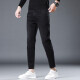 Mu Xideng nine-point jeans men's slim straight spring and summer casual pants men's pants Korean style trendy pants boys 9-point pants black (1048) size 29 (waist circumference 2 feet 2)