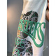 Pierre Cardin 2025 Neue Modemarke Loous Bärenbrief drucken rundes Hals kurzärmeliges T-Shirt für Männer schlankes Baumwoll halbärmelig T-Shirt Weiß 5JSW9923 M geeignet für 90-108jin [Jin gleich 0,5 kg]