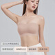 MiiOW 2025 New Strapless Bra Women's Thin Non-Slip Tube Top Seamless Wrapped Breast Anti-Lighting Push-Up Bra Elegant Black Single Piece (Upgraded Double Anti-Slip) S 75-95Jin Jin equals 0.5kg 32/70ABC