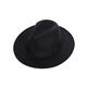 Gisellen popping hat hip-hop performance hat small top hat male British jazz hat small Korean style hip-hop performance burgundy adult M (56-58cm)