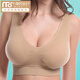 Modal [80-205jin [Jin ist gleich 0,5 kg]] Unterwäsche Anti-Sagen-Weste Sport Bra sammelt einen dünnen Stil ohne Stahlring-Weste, der lila M [34 Größe 96-108jin [Jin ist gleich 0,5 kg]]]]