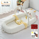 
Multifunctional baby slap bed mid-bed newborn bionic bed anti-shock movable crib Mi Xiaoxiong single bed + shaped mattress + toy stand